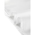 thumbnail image 5 of Camisa de manga corta con Cuello Redondo y encaje con Abertura En la espalda Allegra K Blanco M, 5 of 5