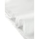 thumbnail image 5 of Camisa de manga corta con Cuello Redondo y encaje con Abertura En la espalda Allegra K Blanco M, 5 of 5