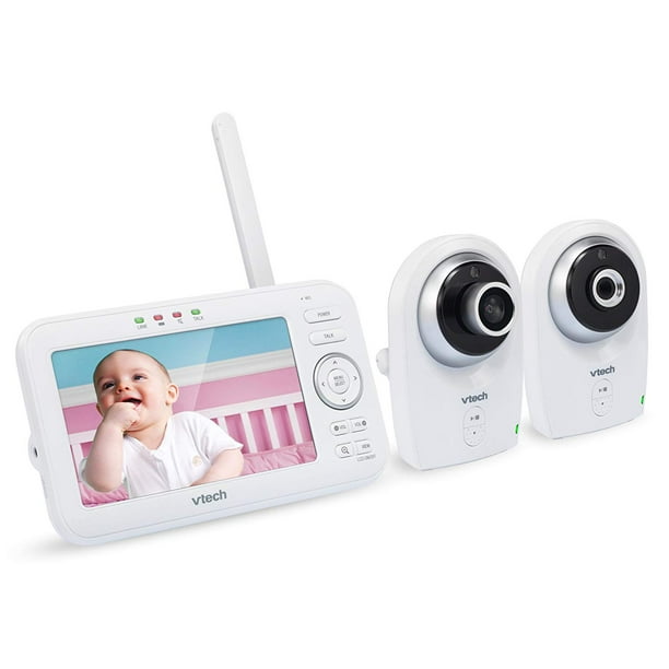 Vtech Vm351 2 Video Baby Monitor With Interchangeable Wide Angle Optical Lens And Standard Optical Lens Walmart Com Walmart Com