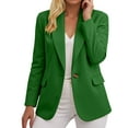 thumbnail image 2 of felwors Womens Blazers for Work Casual Business Open Front Solid Blazers Summer Lightweight Lapel Draped Office Suit Jackets AG, XL, 2 of 6