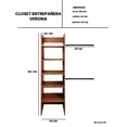 thumbnail image 4 of Closet Verona Entrepañera Premium Ajustable, 4 of 5
