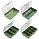 thumbnail image 2 of Caja de cebo para aparejos de pesca equipo de contenedor de cebo para señuelos de peces (3 rejillas) FLhrweasw Nuevo, 2 of 8