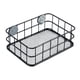 thumbnail image 3 of Percha para loros, soporte para loros, jaula colgante para pájaros, marco de acero, jaula para pájaros Negro, 3 of 9