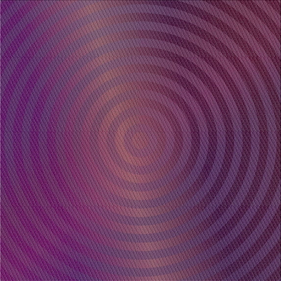 Ahgly Company Indoor Square Patterned Plum Purple Novelty Area Rugs, 6' Square