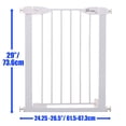 thumbnail image 3 of Baby Gate Dreambaby Boston con cierre automático magnético, color blanco, 3 of 8