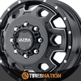 thumbnail image 5 of 17" Black With Natural Accents Warlock Dually 017 Wheel by Ultra Wheel 017-7692RBM, 5 of 5