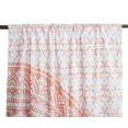 thumbnail image 4 of Pop Popular Handicrafts Mandala Curtains Panels Hippie Bohemian Ombre Sheer Valance Coral Peach, 4 of 7