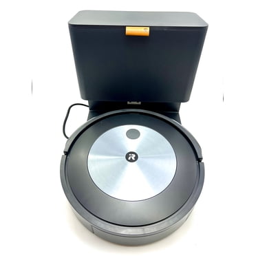 Open Box iRobot Roomba j7  Self-Emptying Robot Vacuum J755030 - BLACK/SILVER