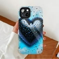 thumbnail image 2 of Polka Dot Heart Design Phone Case for iPhone 11/12/13/14/15/16 (Pro Max/Plus) - Trendy Accessory for Teens Adults Valentine's Day Gift, 2 of 9