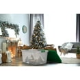 thumbnail image 6 of Hefty 72 Quart Clear Plastic Christmas Storage Bin with Holiday Green HIRISE Lid, Set of 6, 6 of 6