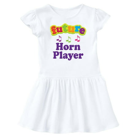 

Inktastic Future French Horn Player Gift Baby Girl Dress