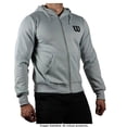thumbnail image 2 of Chamarra Wilson Talla EG Deportiva con Gorro y Cierre Frontal Gris, 2 of 4