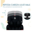 thumbnail image 3 of Autoasiento Bebe Para Carro Silla Seguridad Modelo Negro 9 a 36 Kg, 3 of 4