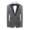 thumbnail image 1 of WEAIXIMIUNG Carnaval Masculin Brillant Coupe Ajustée Veston Mariage Spectacle Robe Homme Complet, 1 of 4