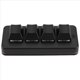 thumbnail image 5 of MK424G Mini Teclado Personalizado de 4 Teclas con Interruptor MecáNico Azul, ConexióN USB de 2,4 G para Juegos de Oficina y Multimedia, Color Negro, 5 of 5