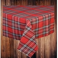 thumbnail image 5 of Christmas Tartan Plaid Tablecloth Red Green White St Nicholas Square (60 x 84 Rectangle), 5 of 7