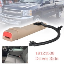 ALL-CARB Driver Seat Belt Buckle Tan 19121538 For 07-2013 Silverado Sierra Tahoe Yukon