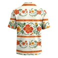 thumbnail image 4 of Mfakffe Hawaiian Shirts for Men Summer Short Sleeve Button Down Casual Polo Shirts Tropical Beach Tee(Yellow,M), 4 of 5