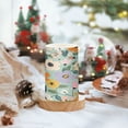 thumbnail image 7 of Yayeee Flameless Candles with Remote Flickering Battery Operated Multi Color Changing, Floral Pattern, 7 of 7