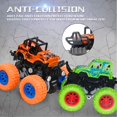 thumbnail image 3 of taessv Monster Truck Toys - Friction Powered Toy Cars Push and Go Vehicles for Kids Best Christmas Birthday Party Gift for Boys Girls Aged 3 and Above 4-Pack, 3 of 5
