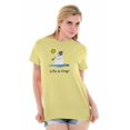 thumbnail image 3 of Ironic Sunny Outside Snowman Melting Men's Graphic T Shirt Tees Brisco Brands S, 3 of 6