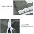 thumbnail image 2 of Bolsa para colgar la ropa sucia Organizador para colgar en la puerta con cremallera MABOTO Blanco, 2 of 7