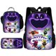 thumbnail image 1 of Conjunto de 3 piezas de Smilings Critters para niños y niñas, mochila escolar con bolsas de almuerzo, bolsas de lápices, mochilas escolares, el mejor regalo, 1 of 5