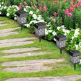thumbnail image 3 of MasteelfCA 6pcs Plastic Solar Light Stakes Path Light Replacement Threaded Spike Flood Light Stakes, 3 of 7