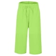 thumbnail image 5 of Woman Pants Straight Leg Baggy Pants Capris Pants Womens Pants Casual Comfy Work Pants Fashion Clothing, 5 of 5