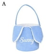 thumbnail image 1 of Personalized Easter Baskets - Custom Name Easter Bunny Basket New Z4, 1 of 1