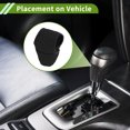 thumbnail image 3 of Cubierta de pomo de cambio de marcha manual automotriz universal para SUV y camiones Unique Bargains de tela negra, 3 of 7