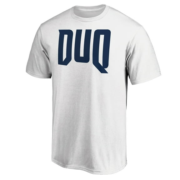 Men's White Duquesne Dukes Alternate Logo T-Shirt