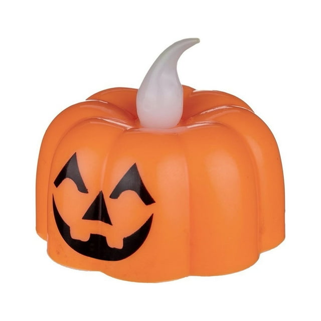 Halloween Pumpkin Light Flickering LED Light Flameless Candle Special Party Home