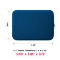 thumbnail image 4 of Rainyear Funda Para Portátil De 13 Pulgadas Compatible Con 2021 2022 13.6" M2 A2681 13.3" Macbook Air Pro M1 A2337 A2338 A1706 A1708 A2159 A2179 A2251 A2289 Funda Protectora Para Bolsa De Transporte P, 4 of 5