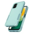 thumbnail image 5 of for Samsung Galaxy A13 5G Heavy Duty Armor Shockproof Tough Hybrid Dual Layer Rubber Drop Protection Soft Bumper Rugged Protective Phone Cover 2 IN 1 Case for Galaxy A13 5G -Turquoise, 5 of 6