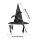 thumbnail image 3 of Sombrero de niña de llama roja de Halloween Sombrero de bruja rosa Sombrero de bruja negro, 3 of 7