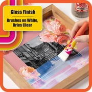 Mod Podge One-Step Fine Crackle Effect Medium, Decoupage Glue Top Coat, Clear, 8 fl oz