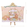 thumbnail image 2 of Cinnamoroll: Canela Manta Capa con Capucha Anti-Bolitas, Manta de Lana Ártica Suave, Manta Portátil de Felpa Ligera y Lujosa, Poncho para Siesta en Casa y Oficina, 100*130cm, 2 of 6