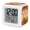 Yellow Orange, variant on Fall Leaves Digital Alarm Clock for Bedrooms, Smart LED Alarm Clock with 7 Color Changing Night Light, Autumn Thanksgiving Fox Hedgehog Owl Retro Silent Wake Up Clocks for Sleep Study Cooking