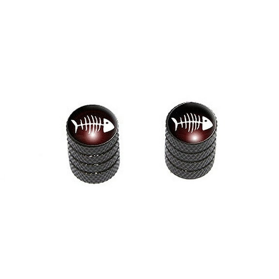 Fish Bones - Bike Valve Stem Caps