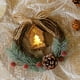 thumbnail image 1 of Guirnalda colgante de Navidad Baoblaze con luces y plantas, 1 of 5