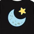 thumbnail image 4 of Inktastic Moon and Star Boys or Girls Long Sleeve Toddler T-Shirt, 4 of 5