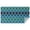 Blue Green Checkered, variant on Red and Black Checkered Pattern Rectangle Tablecloth 60"x84",Waterproof Polyester Rectangle Table Cloth, Wipeable Spillproof Polyester Tablecloth for Dining, Camping, Indoor and Outdoor