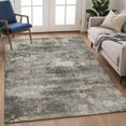 thumbnail image 6 of Addison Rugs Mayfield Premium Machine Washable Traditional Global Gray Rectangle Rug, 5' x 7'6", 6 of 6