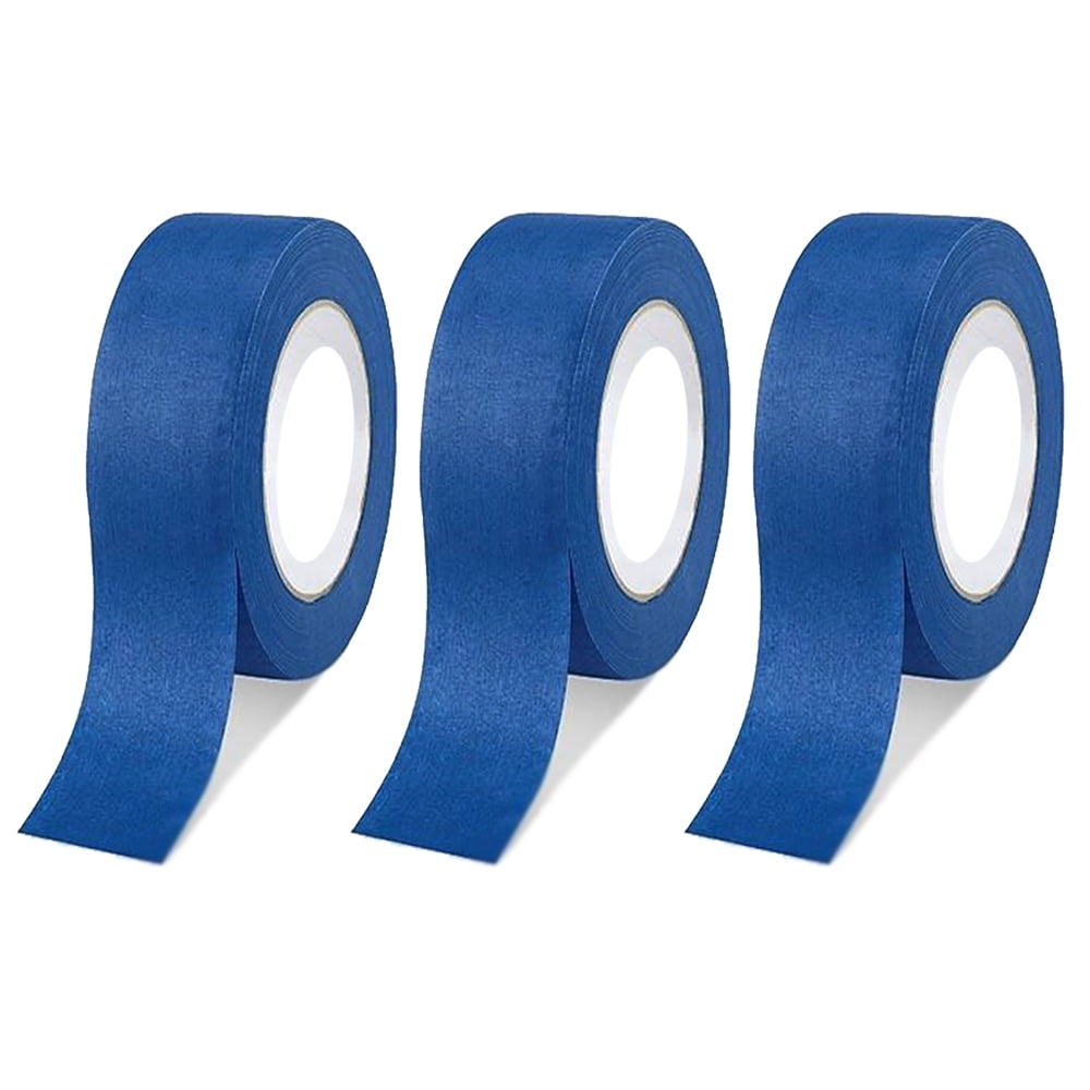 HTVRONT Blue Painters Tape - 1 Inch x 60 Yards x 3 Rolls Masking Tape,  Multi-Surface Painters Tape, Paint Tape for Wall, Painting, Craft, Art  Supplies, Clean Release Painter's Blue Tape: 