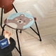 thumbnail image 4 of Cojín redondo para silla infantil | Cojín grueso de invierno para jardín de infancia y escuela | Cojín de felpa con estampado animal para sillas y taburetes infantiles | Cojín acogedor para silla de, 4 of 7