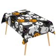 thumbnail image 6 of Duangreer Happy Halloween Rectangle Tablecloth, Cat Ghost Pumpkin Print, Table Cover with Waterproof Wrinkle Resistant for Party Decors, 60 x 84 Inch, 6 of 6