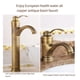 thumbnail image 5 of Riwesomey Grifo de lavabo de estilo Vintage para restaurante de Hotel en casa, grifo de agua de cobre frío y caliente de repuesto para lavabo de una sola Herramientas y ferretería Corto Riwesomey TO012080-01, 5 of 6