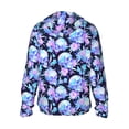 thumbnail image 2 of Picia flower Skull star Women's Men's UPF 50+ Sun Protection Hoodie Shirt Long Sleeve SPF Fishing Outdoor UV Hiking Lightweight Shirts-X-Large, 2 of 9