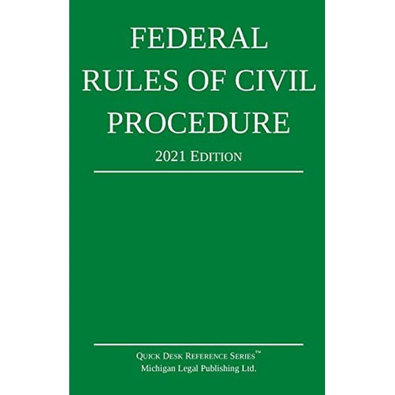 Pre-Owned Federal Rules of Civil Procedure; 2021 Edition: With Statutory Supplement (Paperback) 1640020918 9781640020917